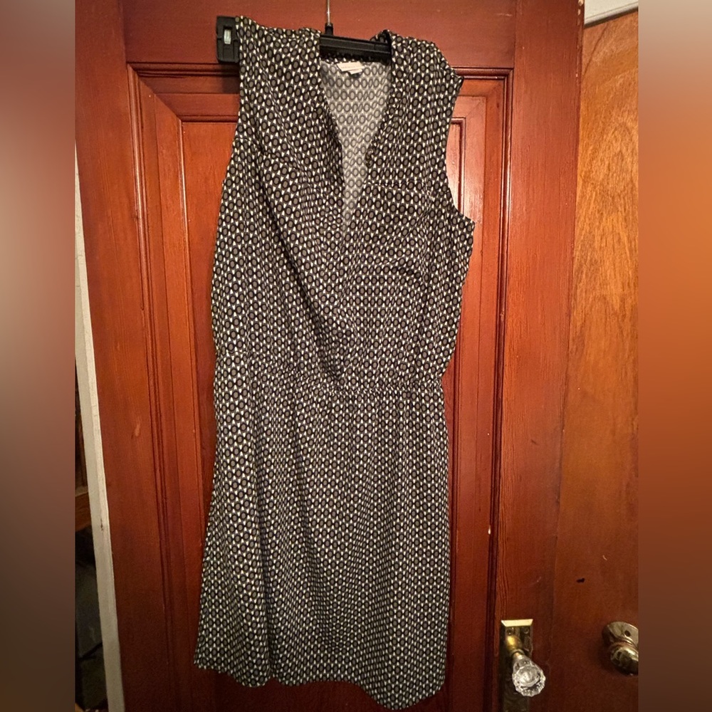 Merona hunter green sleeveless dress size L